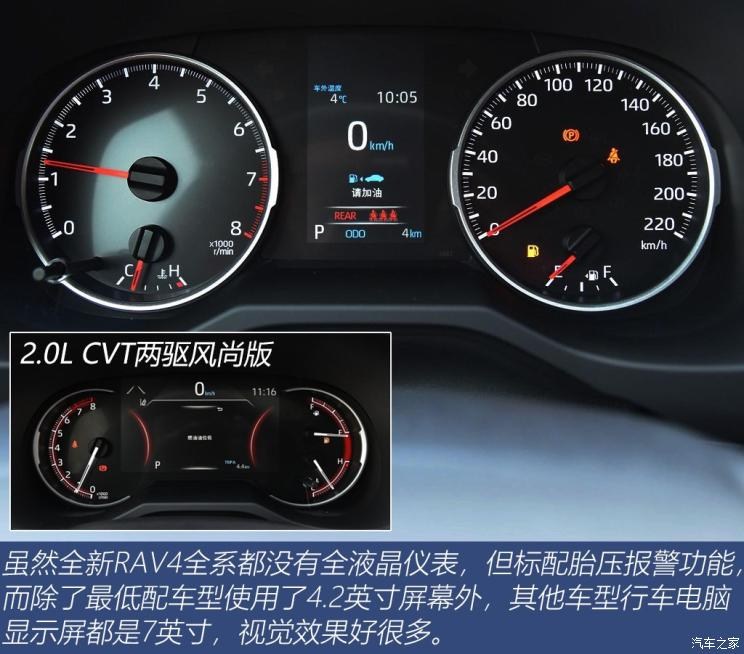 一汽丰田 RAV4荣放 2020款 2.0L CVT两驱都市版